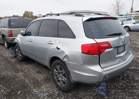 2008 Acura Mdx Technology Package from USA, damaged, VIN 2HNYD28448H509987